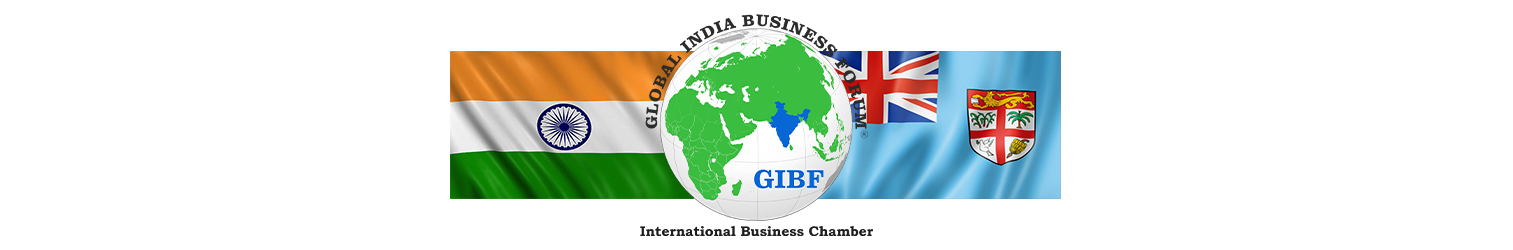 India  Fiji Business and Cultural Council and GIBF logo